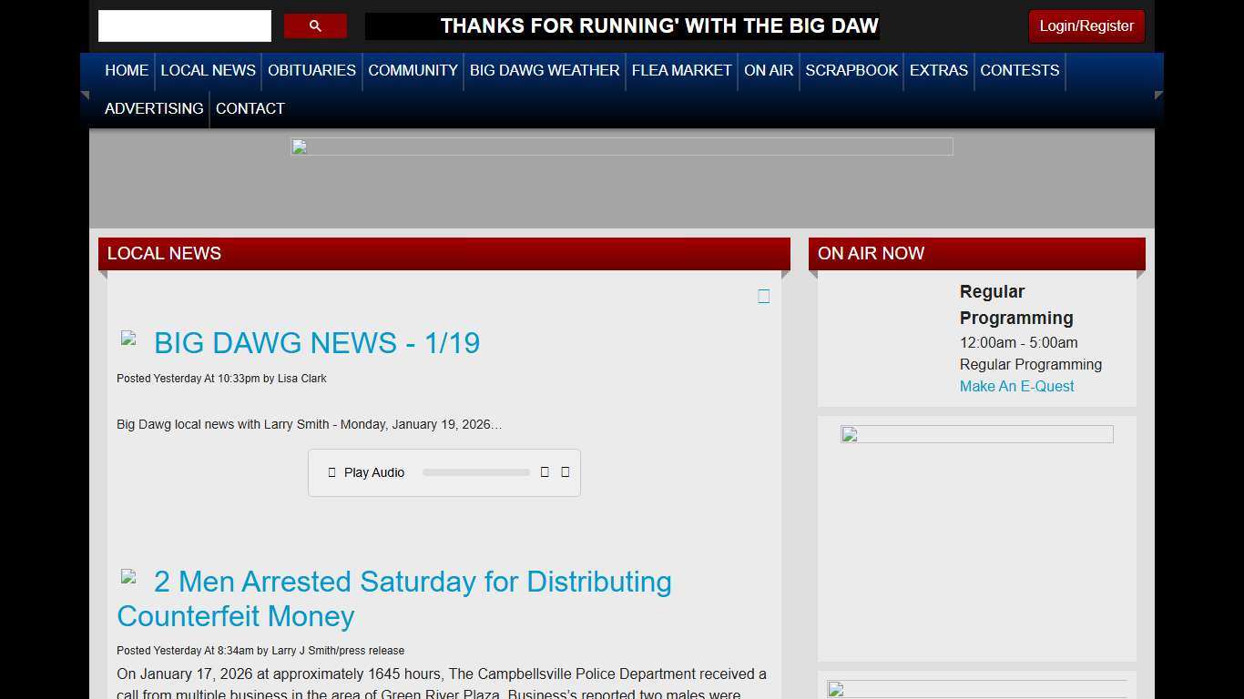 LOCAL NEWS - WVLC-99.9 FM