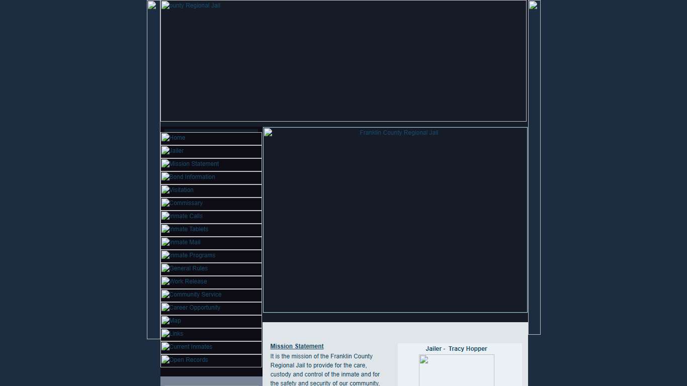 Welcome to the Franklin County Regional Jail