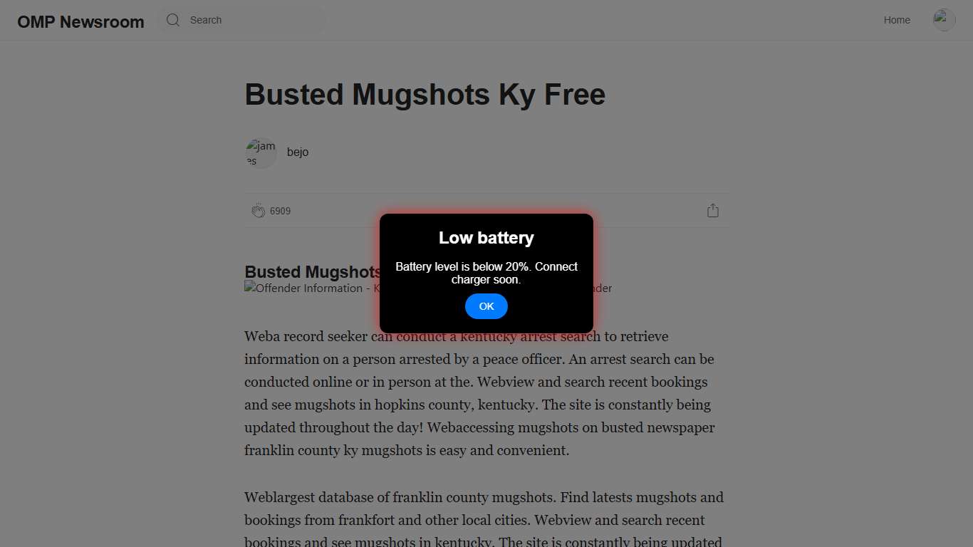 Busted Mugshots Ky Free